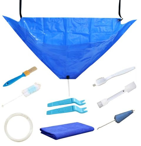 Reicyfang Split Air Conditioner Cleaning Cover Mini Split Cleaning Kit, Wall Mounted Air Conditioning Dust Washing Clean Cover Air Conditioner Service Bag, Mini Split Clean Bag for Household