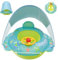 SouiWuzi Baby Pool Float, Baby Pool Float con baldacchino, Bambino in PVC Gonfiabile con Volante, seggiolino da Nuoto per Ragazzi di 1-4 Anni