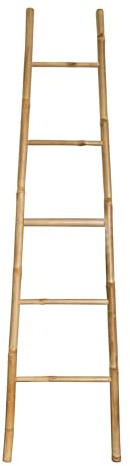 Toallero Escalera de 5 Niveles Bambú 150x40 cm