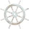 Deco 79 Holz Schiff Rad Nautical Maritime Decor, 24