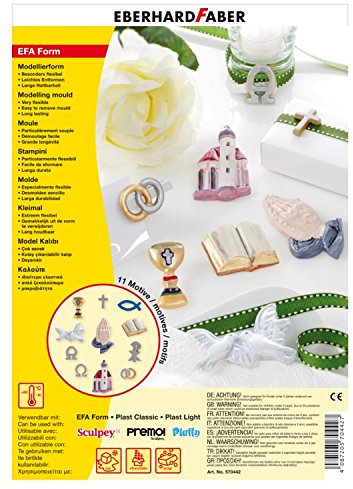 Eberhard Faber 570442 - EFA Form Modellierform Christliche Symbole