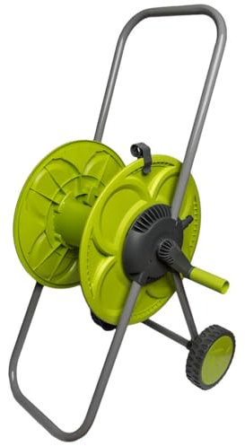 Bradas LE3101 Warenkorb portamanguera aqua-reel Lime Edition 1/2 60 m, lime grün, 58 x 36 x 11 cm