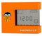 Despertador Digital Valencia C.F. Naranja Calendario