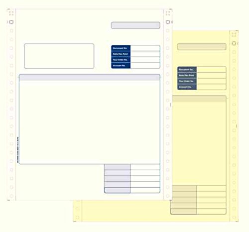 Sage Compatible Invoice 2-Part Pack of 1000
