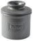 The Original Butter Bell Crock by L. Tremain, Cafe Matte Collection - Steel Gray Matte