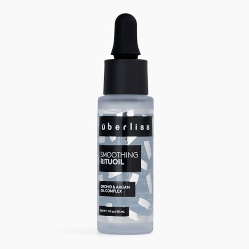 Uberliss RituOil Orchid & Argan Oil Complex – Smoothing Hair Treatment for Frizz, Shine & Hydration 1oz