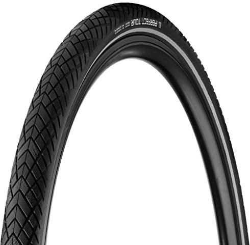 Vredestein Perfect Tour Xtreme Protection Fahrradreifen, schwarz, 37-622/28x1.5/8x1.3/8