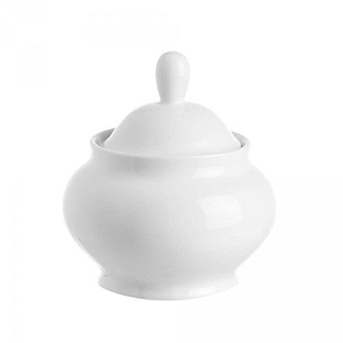 la Porcellana Giotto zuccheriera cm 9,5, Bianco