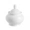 la Porcellana Giotto zuccheriera cm 9,5, Bianco