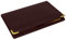 MAMJACK® Étui Permis Carte Grise Assurance Homme Femme en Cuir Rouge (Marron)