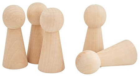 VBS Figurenkegel 5 Stück 34x80mm Spielfiguren