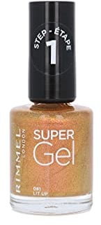 Rimmel Super Gel 12Ml Nail Polish Lit Up 081, (Pack of 1)