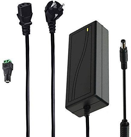 Arotelicht 24V 3A Tira LED Transformador AC110-240V, Fuente Alimentacion Adaptador de Alimentacion para Tiras LED SMD 5050/3528/2538, monitores LCD TFT, DVD, televisores, etc.