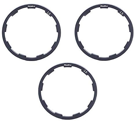 NA 3 Stück Fahrrad-Freilauf-Unterlegscheiben-Kassette, leichte Aluminium-Legierung, Halterung, Achsen-Nabenabstandshalter für Fahrrad, Rennrad, Mountainbike