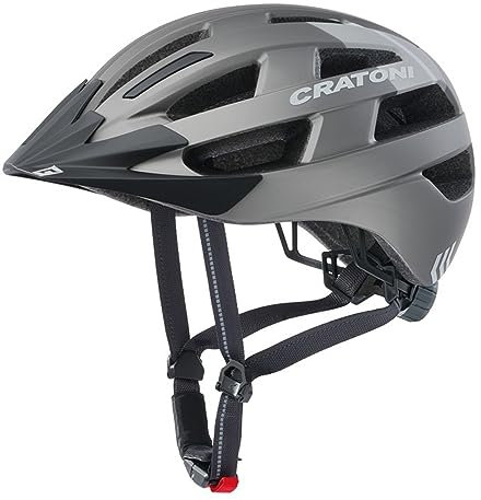 Winora Unisex – Erwachsene Cratoni Velo-X (City) Helme, Anthrazit Matt, M/L