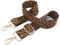 Schultergurt Für Taschen Taschenband Taschengurte Zum Wechseln Damen Breiter Bunter Längenverstellbarer Taschenriemen Zubehör Shoulder Strap Tragegurt Bag 18 Gold/3,8cm