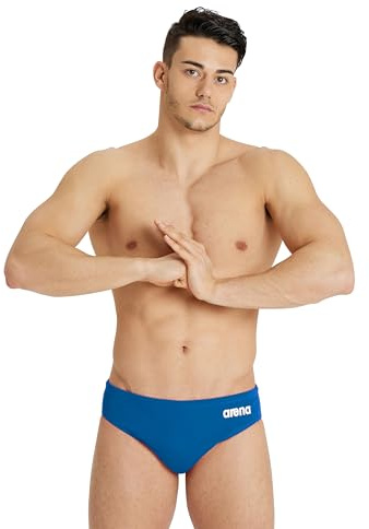 ARENA Herren Team Men's Solid Polo Swim Brief Water Sports Training Bathing Suit Badehose