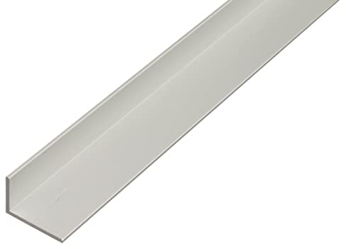 Alberts 470838 Winkelprofil | Aluminium, silberfarbig eloxiert | 1000 x 15 x 10 mm