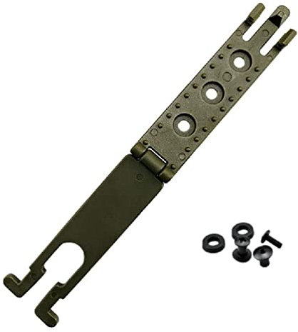 apughize Messerscheide-Clip, Scheide, Molle-Rucksack, leichte Tasche, Nylon, 22 mm, 93 mm, 185 mm, Schwarz/Armeegrün/Khaki