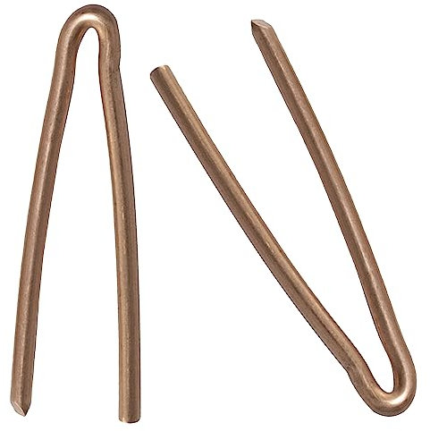 AERZETIX - C67699 - Lot de 2 Pannes/pointes en cuivre universelles 2.5 мм² pour fer à souder - longueur 33 mm - travaux soudure électronique accessoire
