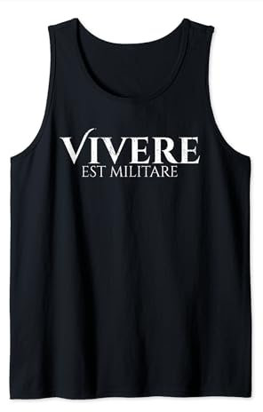 Vivere est militare | SPQR | Alte römer | Seneca | Latein Tank Top