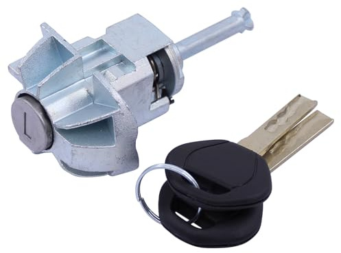 Front Right Drivers Side Door Lock Barrel Cylinder for BMW | for 3 Series E46 318d 320d 320i 325i 325xi 330d 330i 330xd 330xi 316ti 318td 318ti 320td 325ti 2000-2007