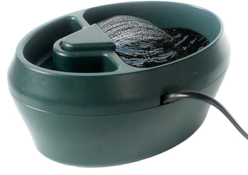 Rettilei Campe – Fontanella und automatischer Wasserspender | 2-in-1-Tank für Chamäleons, Schlangen, Eidechsen, Zubehör für Nahrungsmittel, Getränke mit Lieferung und Design