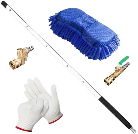 Heizkörperreiniger, Reinigungsleiste für Heizkörper - 60 cm mit Düsen, Schnellanschlüsse für Heizung, Auto, Haus,