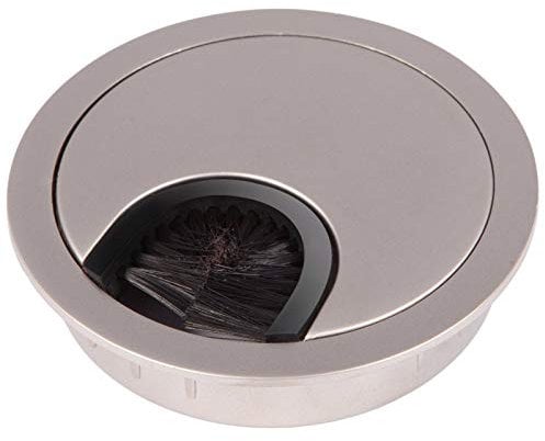 1 x SO-Tech® Passacavo Rosetta Passacavo in Metallo Superficie Acciaio Inox Opaco! Attenzione – Nuovo Diametro Incasso Ø