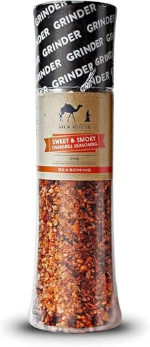 Silk Route Spice Company Sweet & Smoky Chargrill Spice Giant Mill - 245g