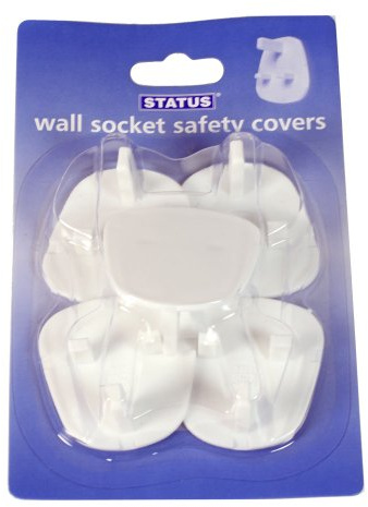 STATUS Wall Socket Safety Covers Pack of 5