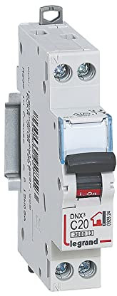 Legrand - Disjoncteur Phase + Neutre - 20A - bornes à vis - 1 module
