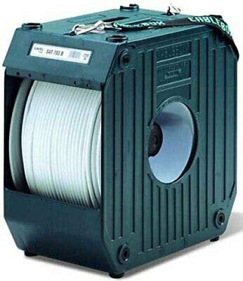 Scatola avvolgicavo DS 250 (cavo coassiale non incluso), avvolgicavo per cavo coassiale (simile a WISI MB 02)