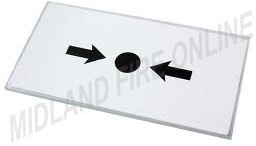 KAC Spare Call Point Glass x10 by Midland Fire On-Line