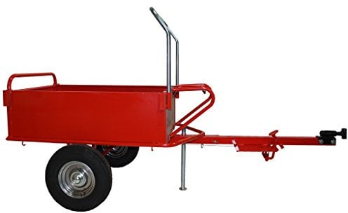 Bricoferr Remolque Mini para Motoazada y Motocultores – Capacidad Máxima 200 kg