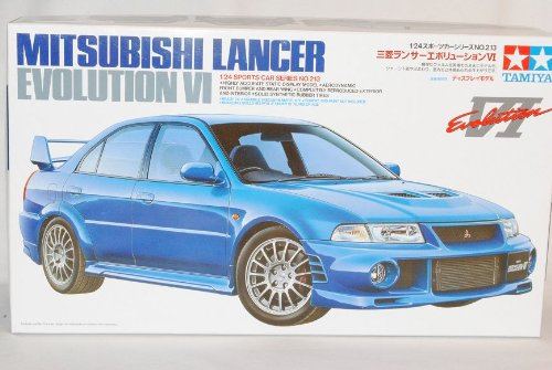 Tamiyia Mitsubishi Lancer Evolution Evo VI 1999-2001 24213 Kit Bausatz 1/24 Modell Auto mit individiuellem Wunschkennzeichen