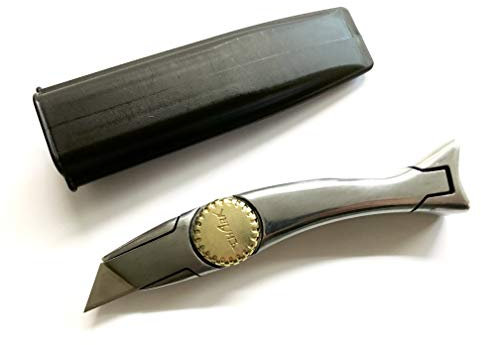 Böhl Werkzeuge Dachdecker Messer mit Aluminiumklinge und stabiler Kunststoffscheide