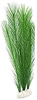 Livecity Aquarium-Dekoration – künstliches Wassergras, 1/3 Stück Aquarium, künstliches Wassergras, Wasserpflanze, Landschaftsbau, Dekoration, grün, M