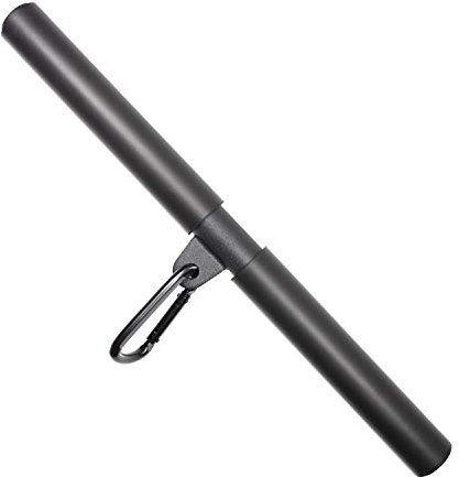 Topfinder Gerade Stange Latzugstange DIY Bizepsstange Drehgelenk Kabelzug Latzug Griff für Heimgymnastik Trizepsstange mit Karabinerhaken (Gerade Stange)