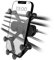 nolhel Porta Cellulare Auto a 6 Bracci [NUOVO 2025], Supporto Cellulare Ultra Stabile per Bocchette Aria, Compatibile con Iphone, Samsung e Altri Smartphone 4.7-7” (Clip in Metallo)