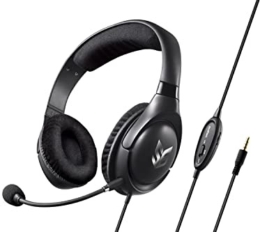 Sound Blaster Blaze V2 Over-Ear Gaming Headset with Detachable Noise-Cancelling Microphone, Volume and Mic Mute Control for PC/Mac/Consoles