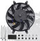 CTOCH 9 Inch Universal High Performance Electric Radiator Cooling Fan 12V 80W with Fan Mounting Kit
