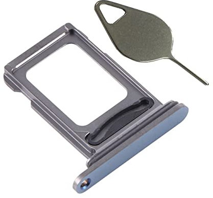 OnlyTech - iPhone 12 Pro Blau Dual SIM – Schublade / Halterung für Dual SIM Karten Ersatz – mit Dichtung installiert + Werkzeug zum Entfernen