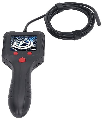 Endoskop-Endoskopkamera, Wasserdichte Kanalkamera, Industrielle Inspektionskamera mit Licht Zur Rohrprüfung (2m / 6,6ft)