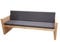 wood4you - Gartenbank Lucas - 'Do it Yourself' Bausatz - Inkl. Kissen