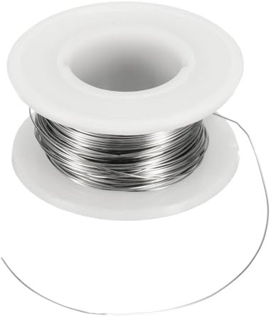 QUARKZMAN Filo di Resistenza Riscaldante in Rame Nichel 27 Gauge 20M Alta Temperatura per Riparazione di Componenti Elettronici