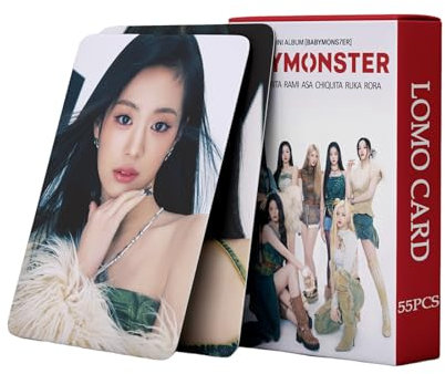 Yuto Kpop Baby-Monsteralbum Stuck In The Middle, Fotokarte, KPOP-Geschenk, Lomo-Karten Merch für Babymonster, Jungen und Mädchen