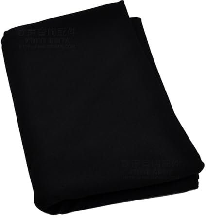 Speaker Grill Cloth,Speaker Fabric Speaker Vintage Cloth Bulk Amplifier Stereo Mesh Net DIY Home Replace Dustproof Protective Decor Black Cover