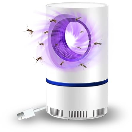 Mosquito Killer Lamp Electric Mosquito Killer Trap Mosquito Light Insect Killer Indoor & Outdoor,Mosquito Exterminator for Fly Control,Suction Fan