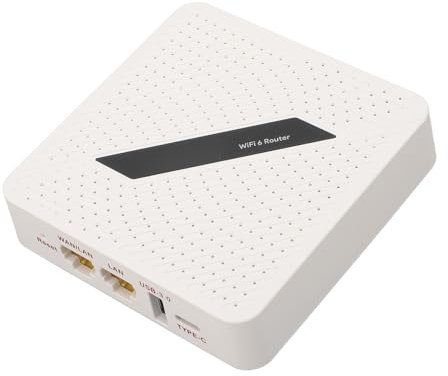 AX1800 MU MIMO WL Gigabit-Router, 2,4 GHz 5,8 GHz Dualband WL Internet-Router, 1000 Mbit/s RJ45-Port, Tragbarer Reiserouter für Gen2 Gen3-Antennen, Unterstützung für VPN Mash, EP